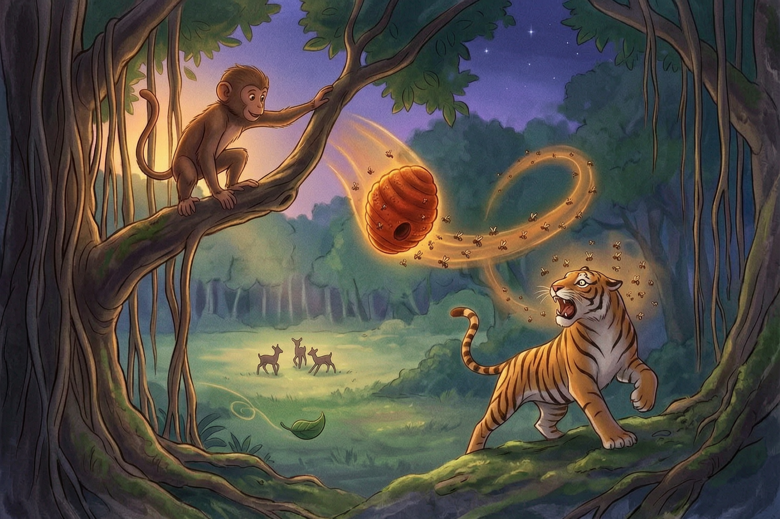 The Monkey Who Cried Tiger