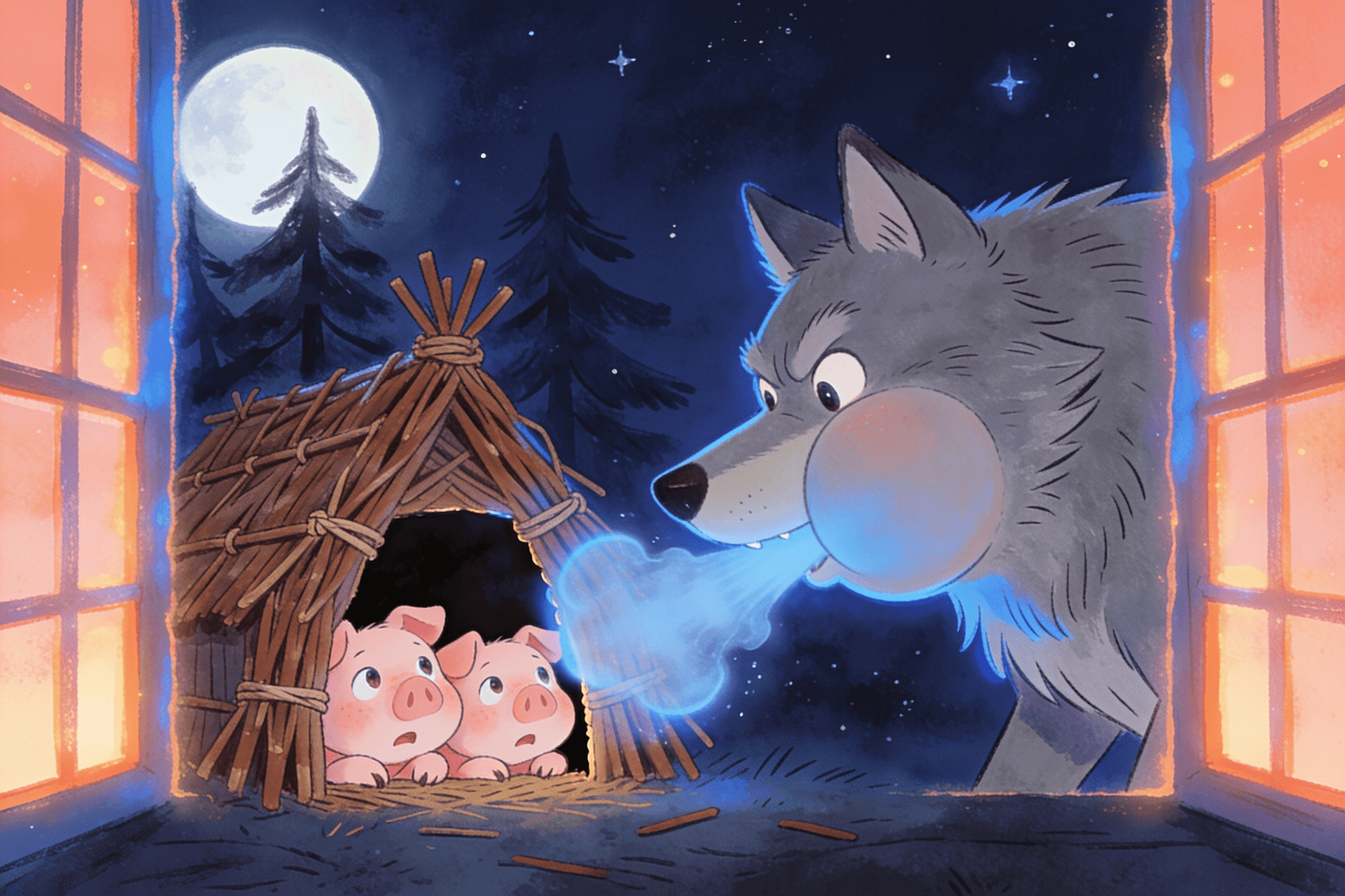 The Three Little Pigs: The House of Sticks