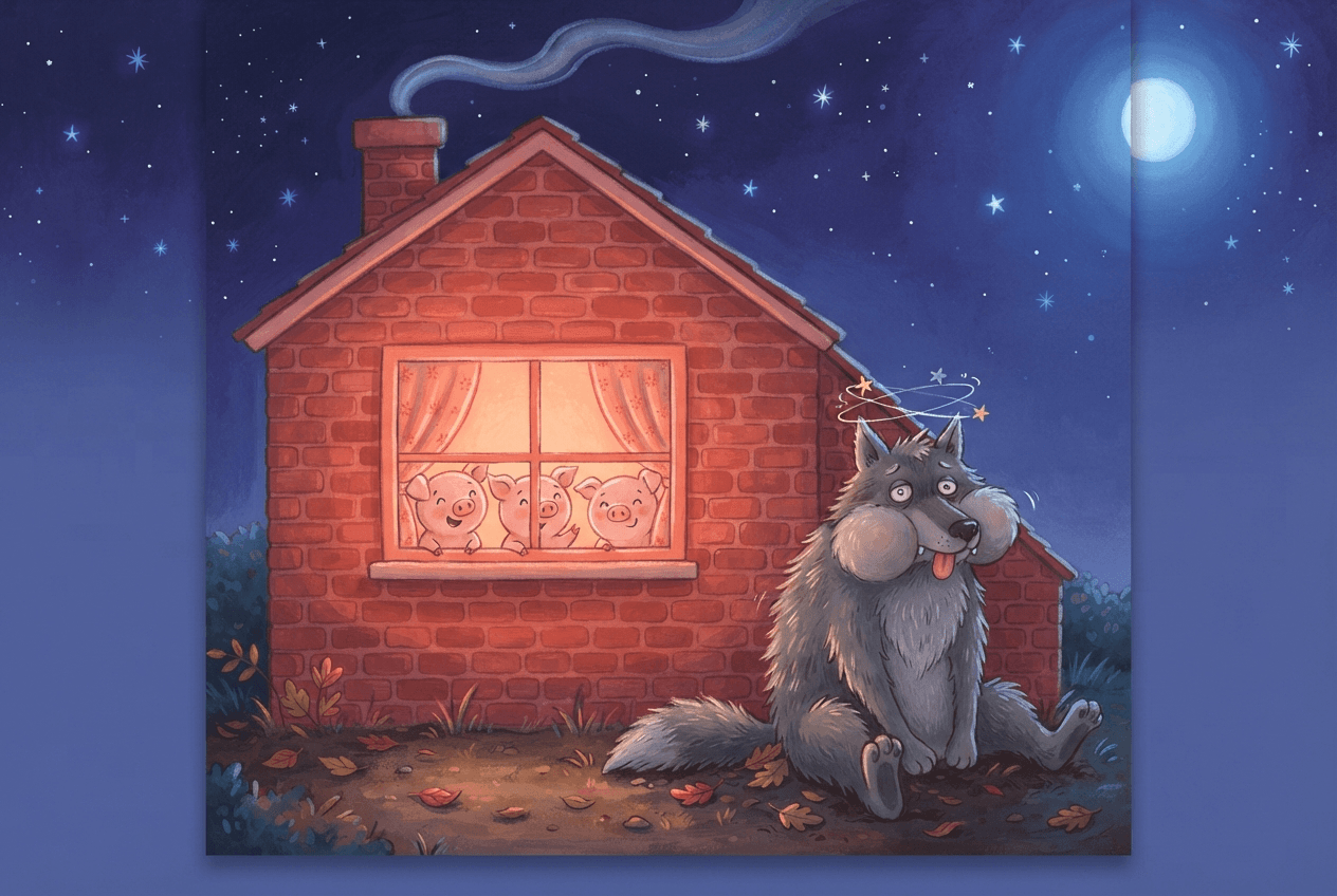 The Three Little Pigs: The House That Wouldn't Fall