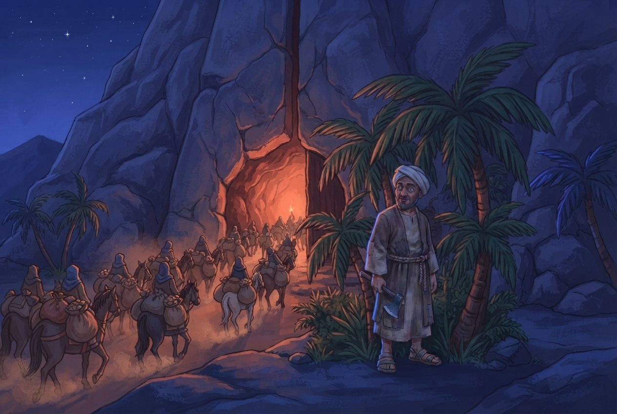 Ali Baba and the Forty Thieves: The Magic Words