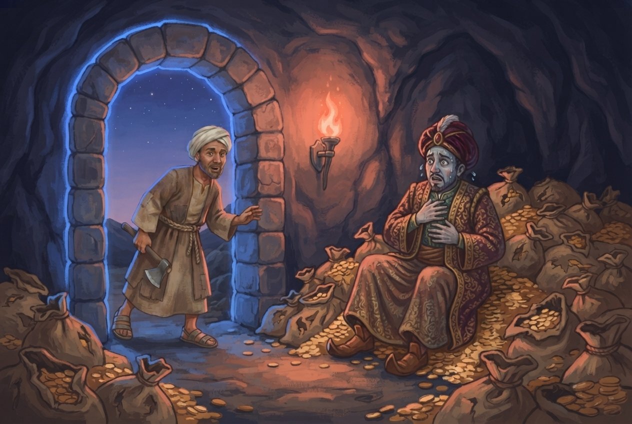 Ali Baba and the Forty Thieves: Cassim's Big Mistake