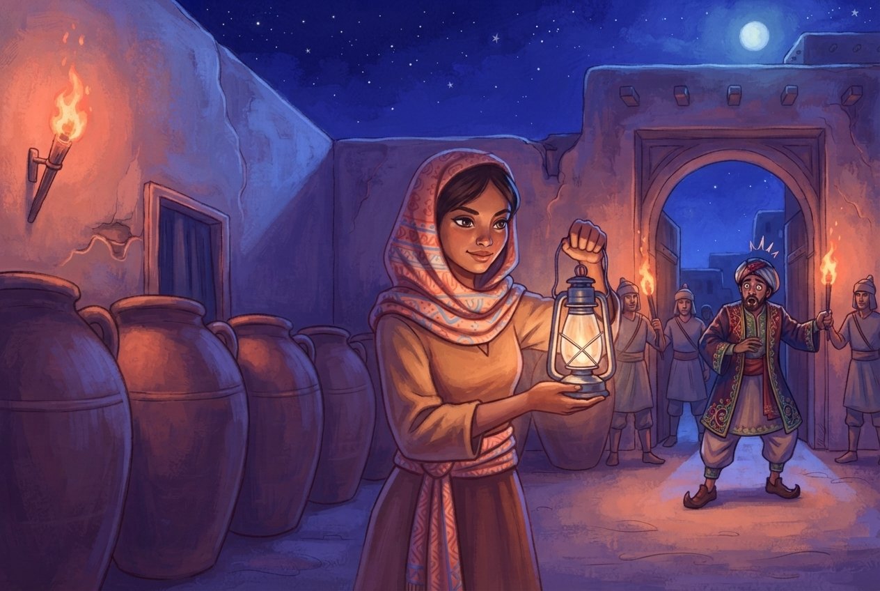Ali Baba and the Forty Thieves: The Oil Jars