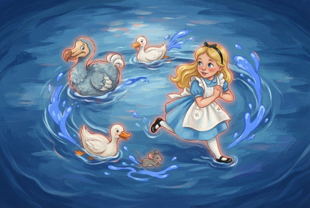 A Pool of Tears and a Very Odd Race
