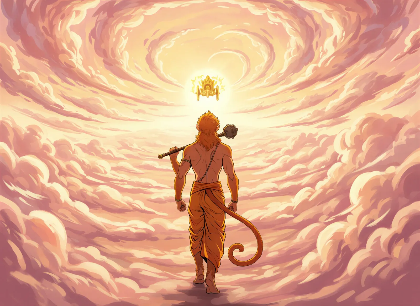 Hanuman and the Walking Lesson