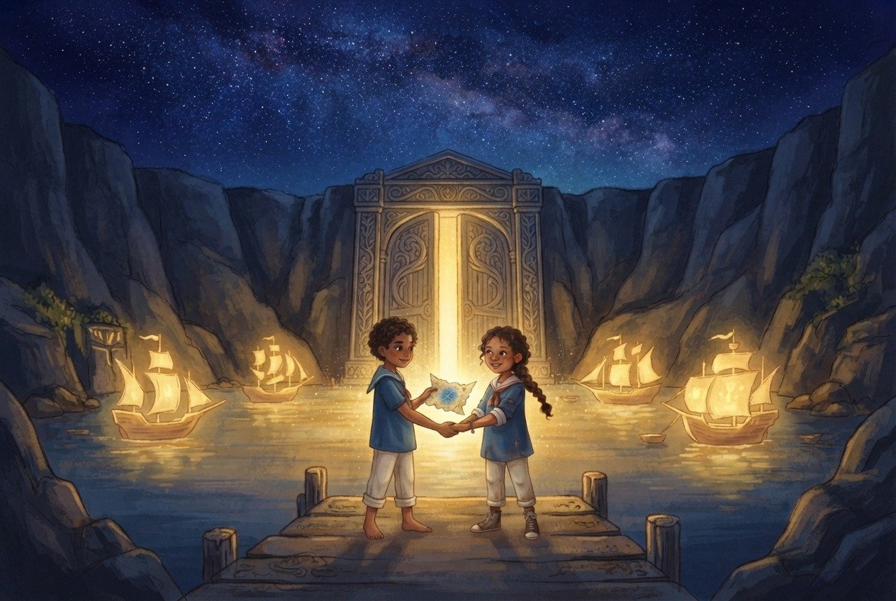 The Golden Harbor of Shadows