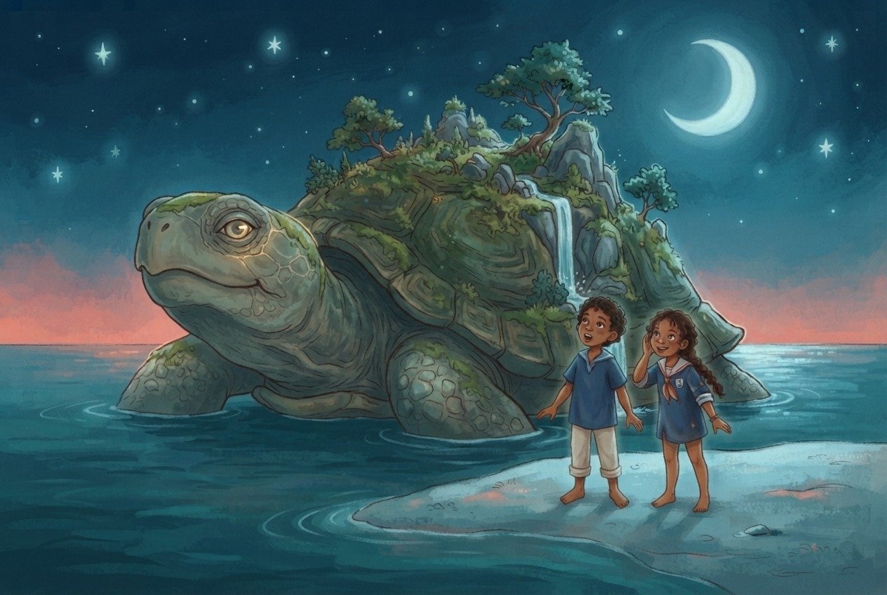 The Sleeping Turtle Island