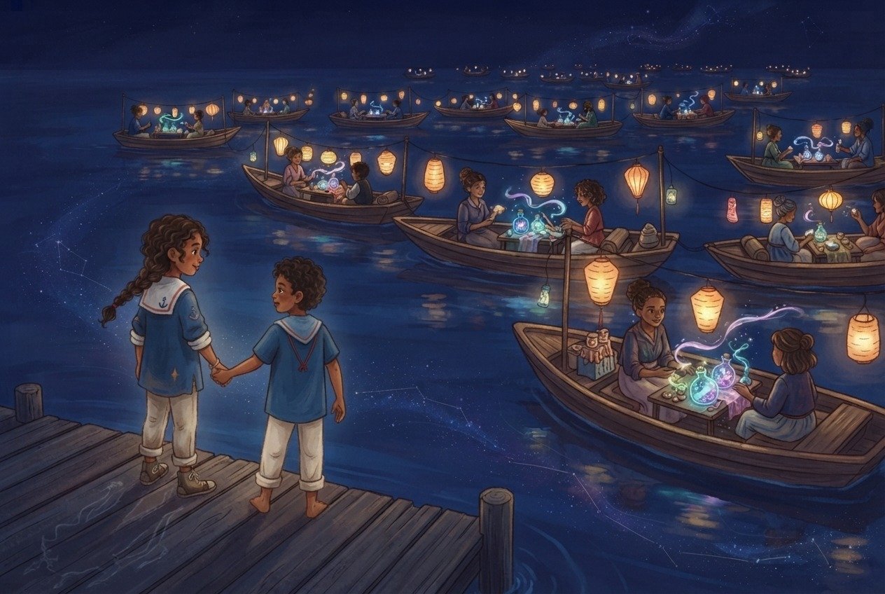 The Lantern Market of Lost Promises
