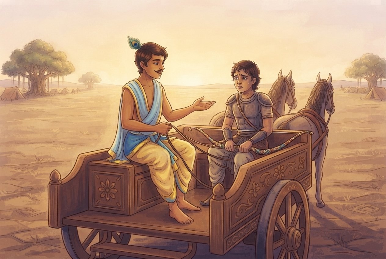 The Charioteer's Quiet Courage