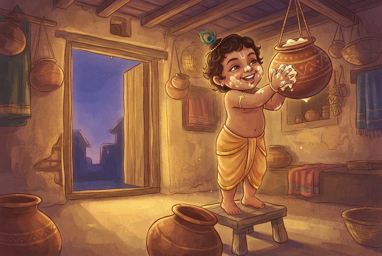 The Butter Thief of Vrindavan