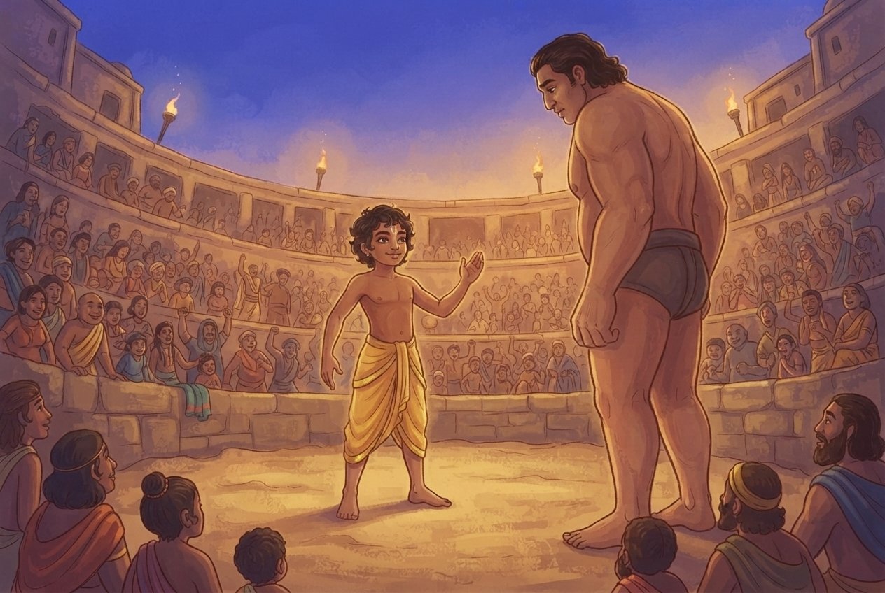 The Wrestlers' Invitation
