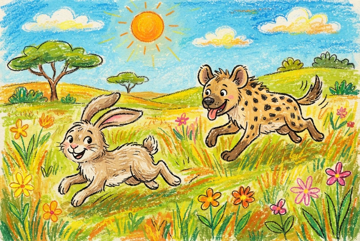 Mmutla the Hare and Phiri the Hyena