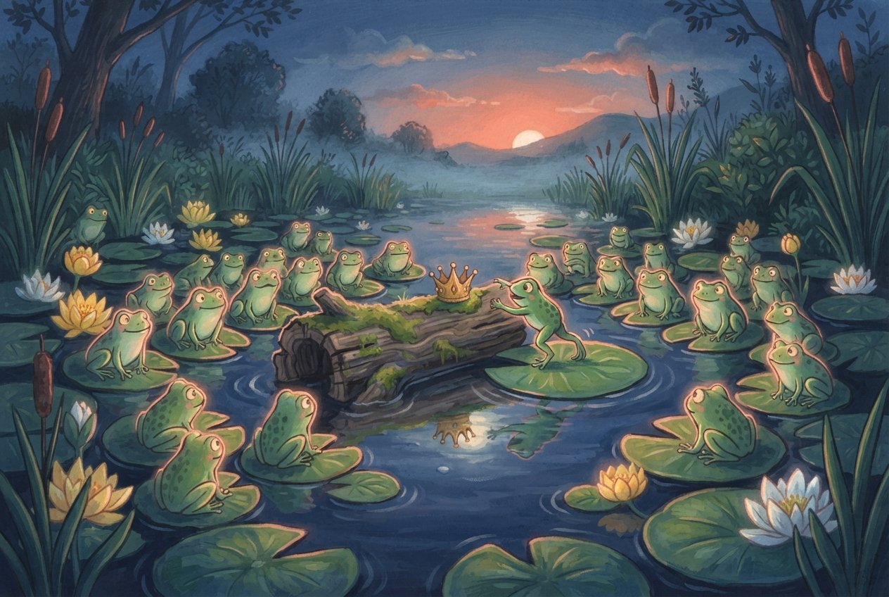 The Frogs Who Wanted a King