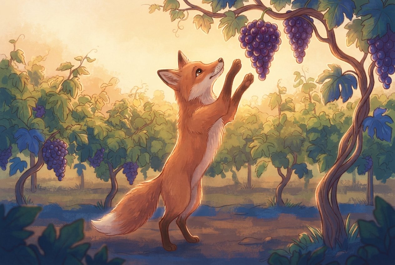 The Fox and the Grapes