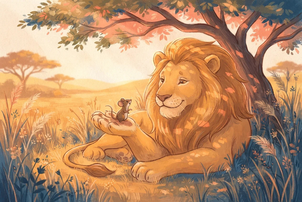 The Lion and the Mouse
