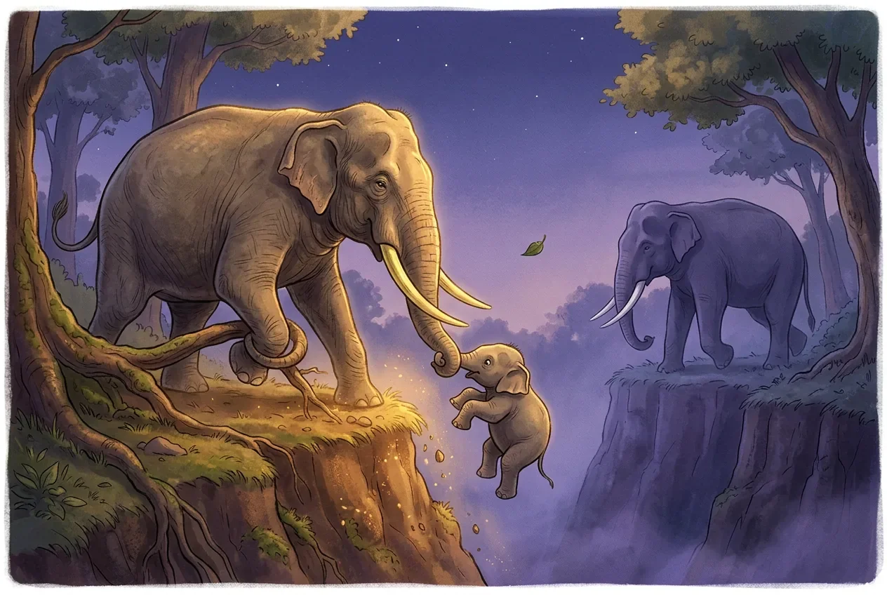The Elephant Who Forgot His Strength