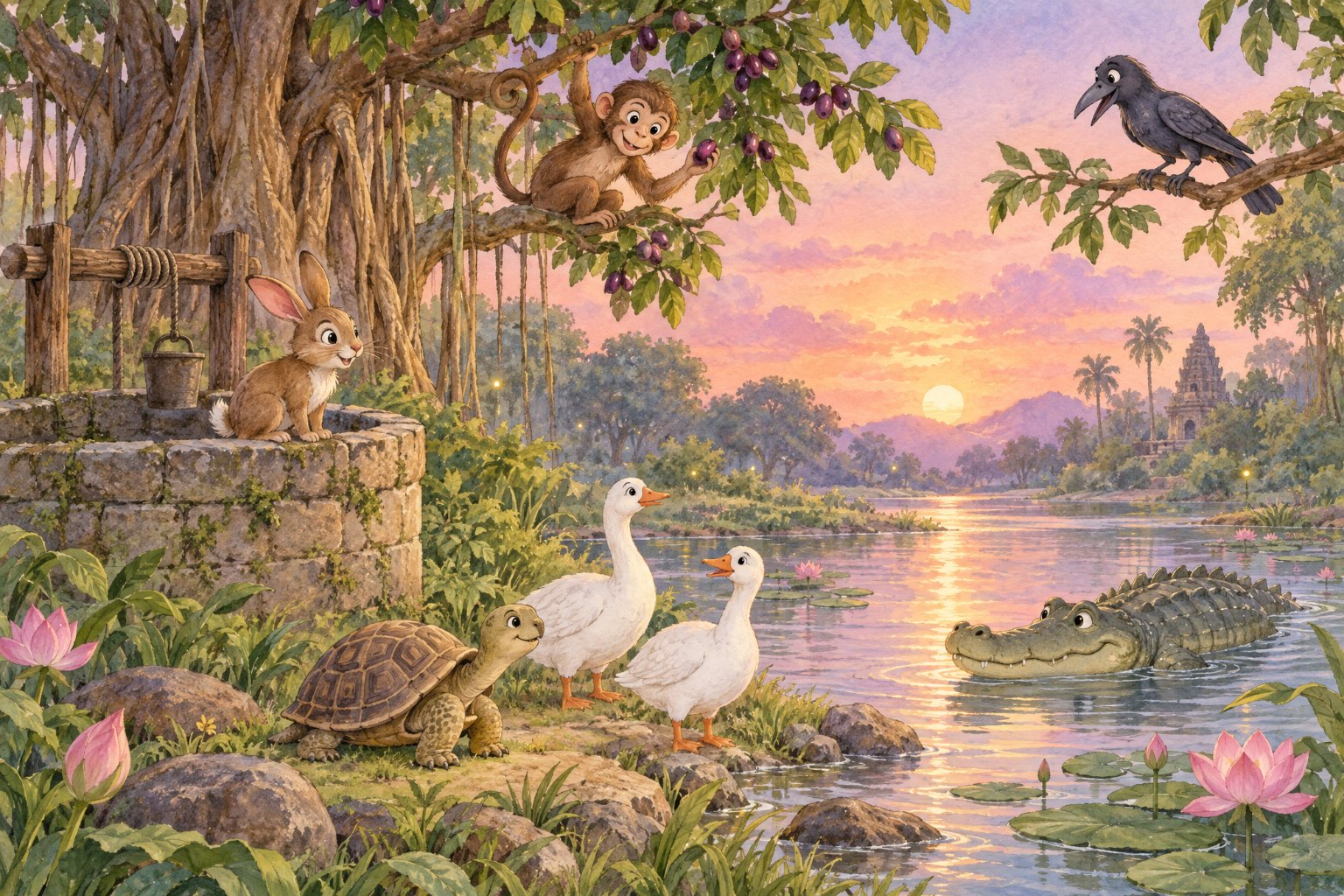 Panchatantra Stories for Kids: 5 Tales & What They Teach