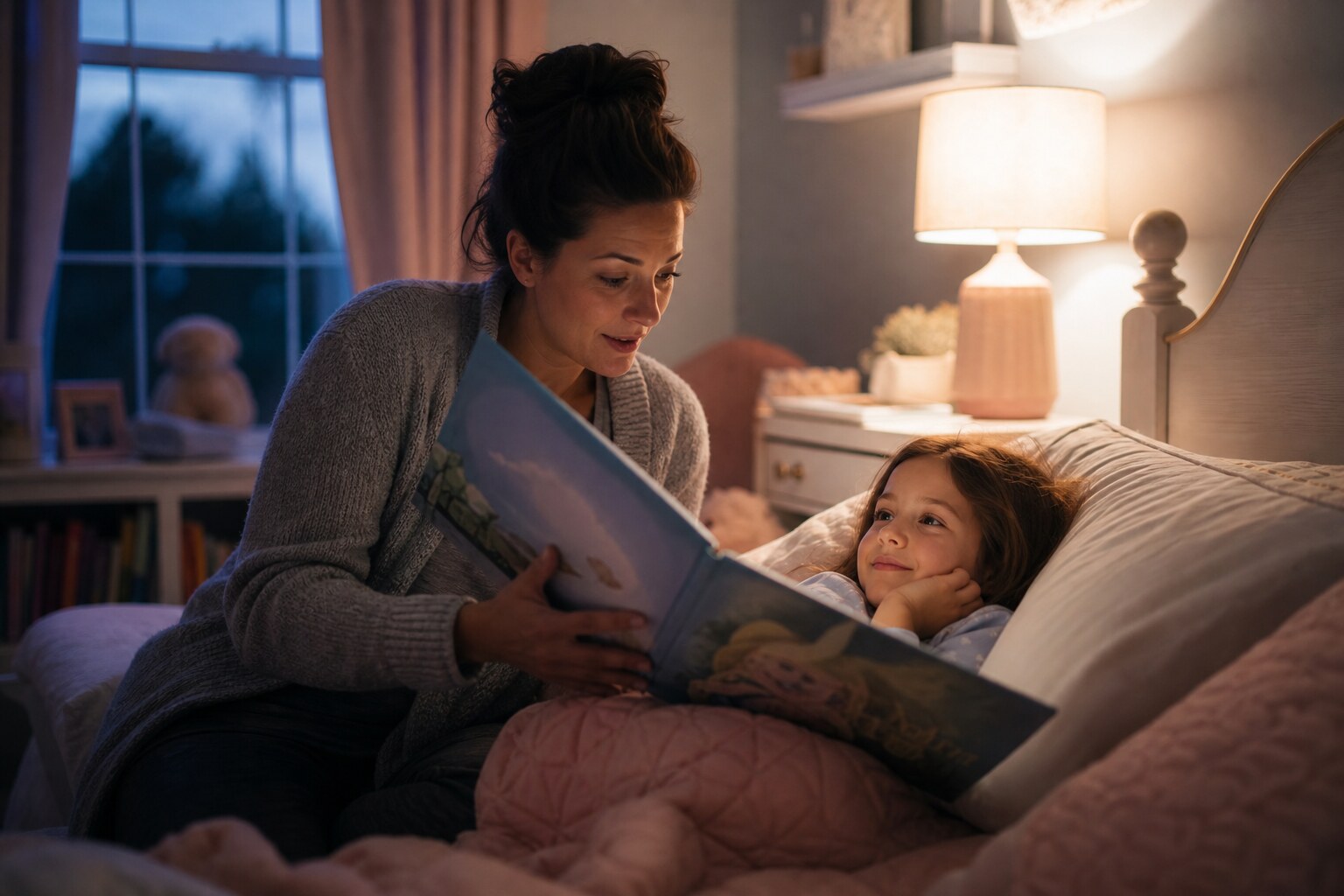 The 10 Minutes That Matter Most — Why Your Voice Beats Any Screen at Bedtime