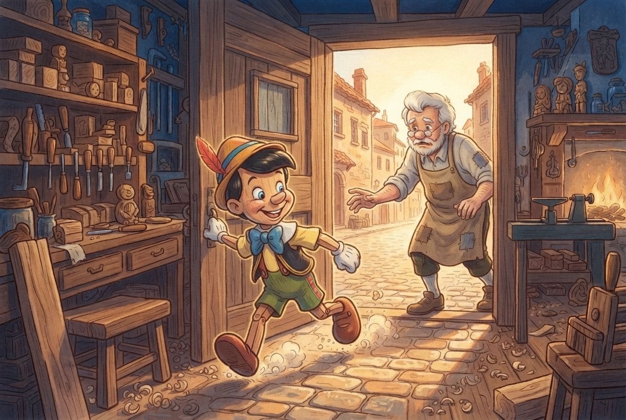 Pinocchio: The Puppet Who Ran Away