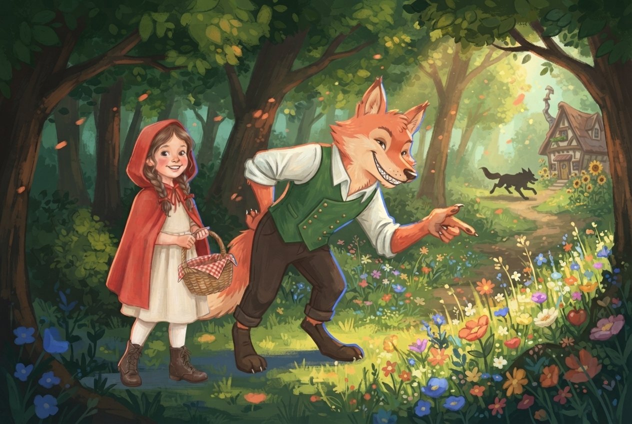Red Riding Hood: The Wolf in the Forest