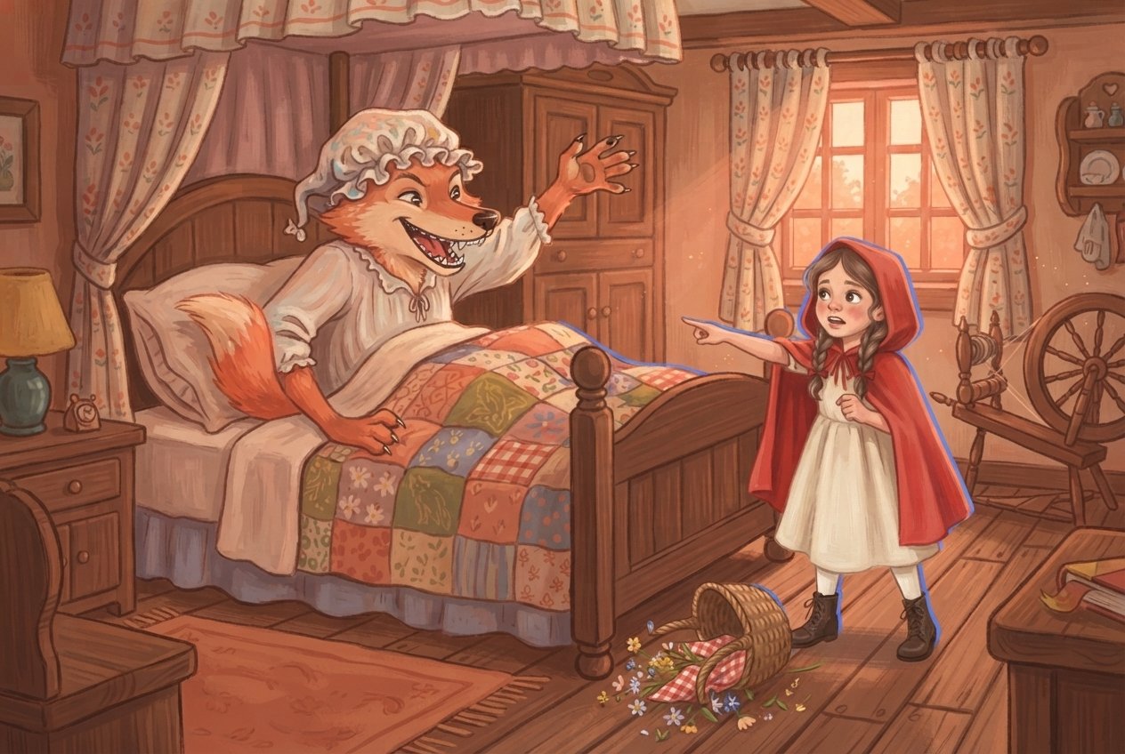 Red Riding Hood: What Big Teeth You Have