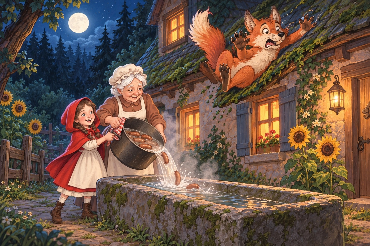 Red Riding Hood: A Friend in the Forest