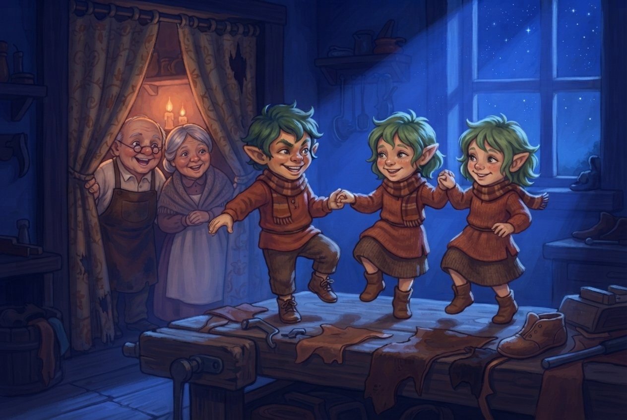 The Shoemaker and the Elves: A Gift for Kindness