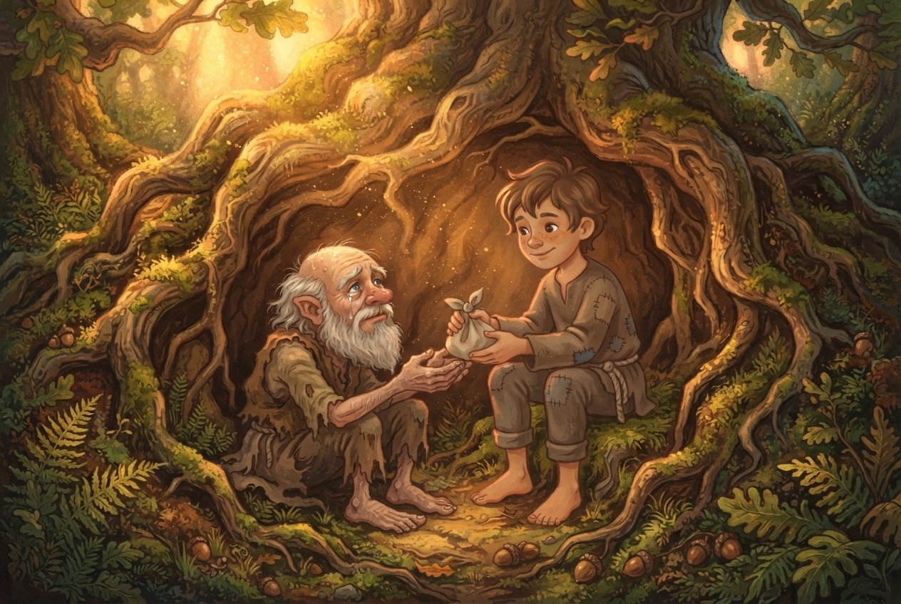 Simpleton and the Old Man