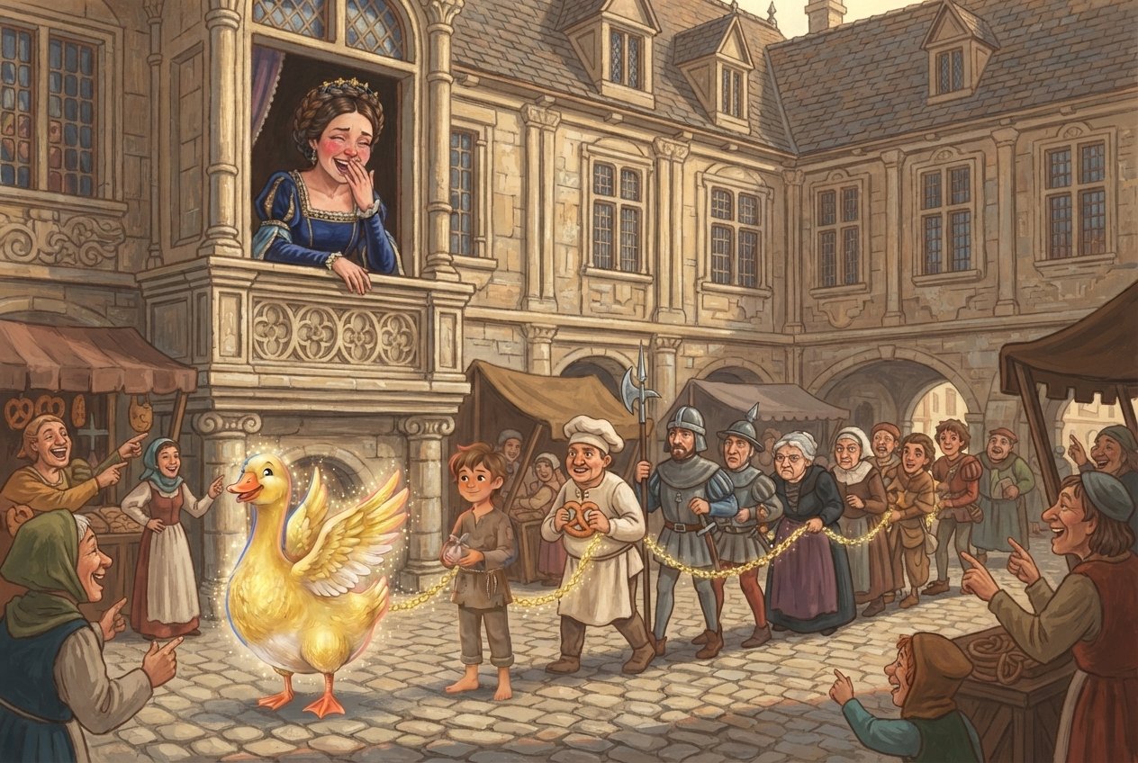 The Princess Laughs