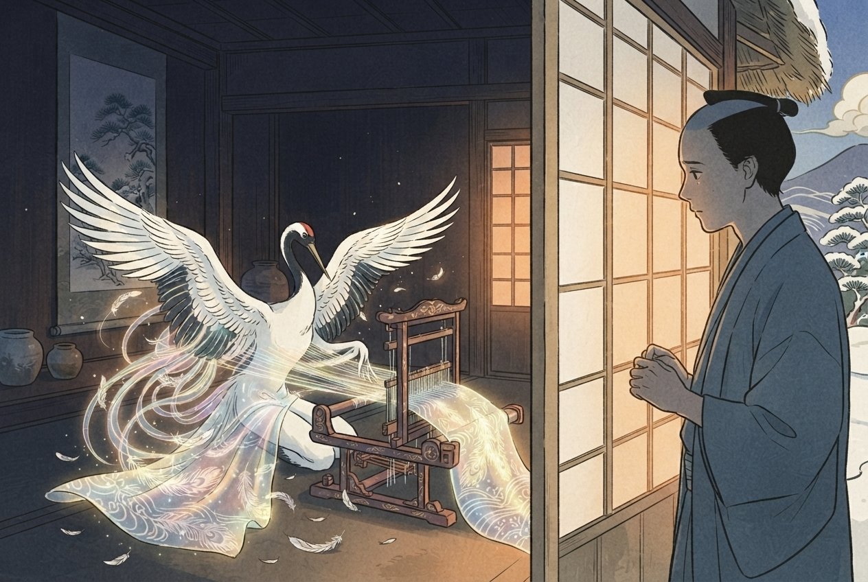 The Grateful Crane: The Promise at the Loom