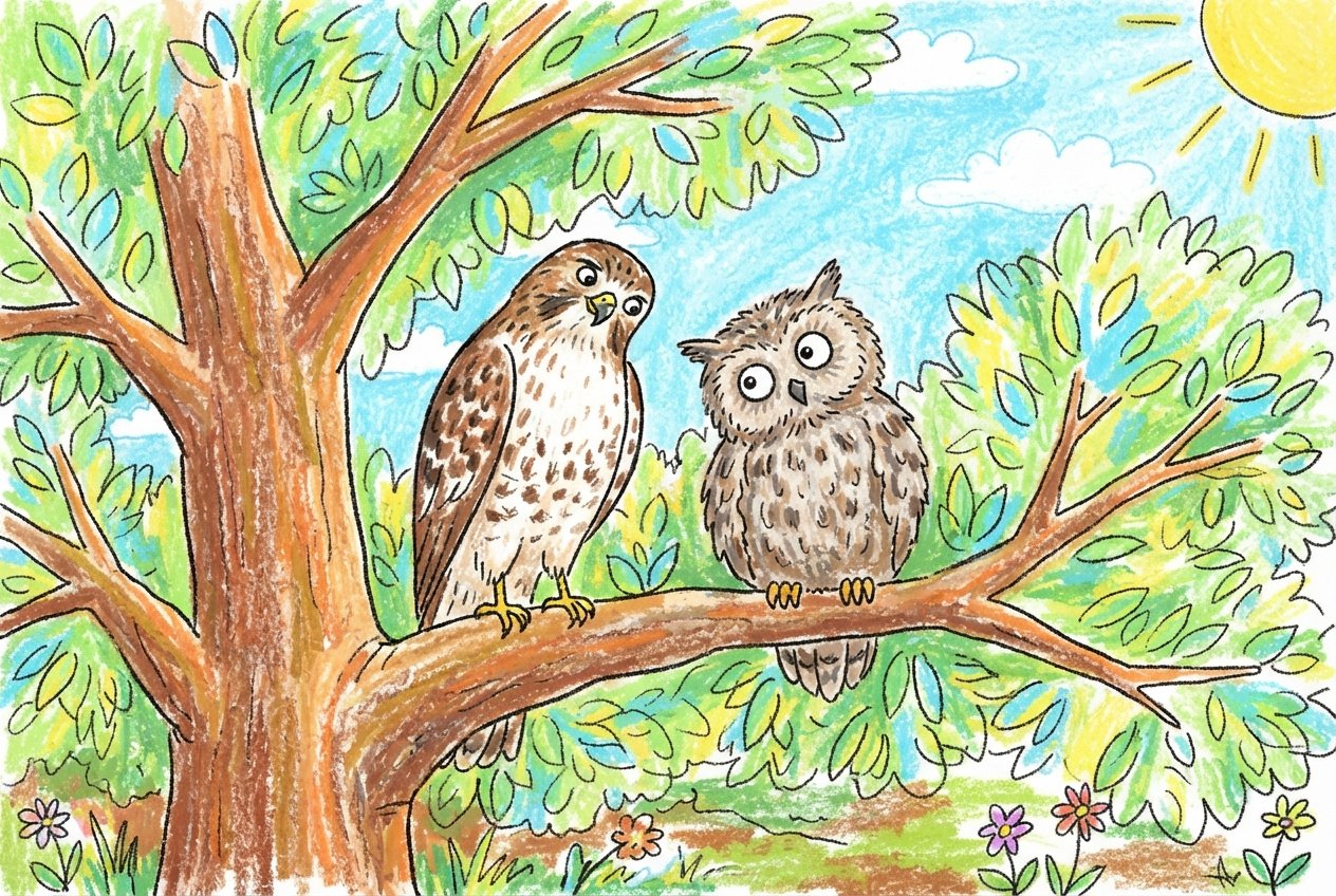 The Hawk and the Owl