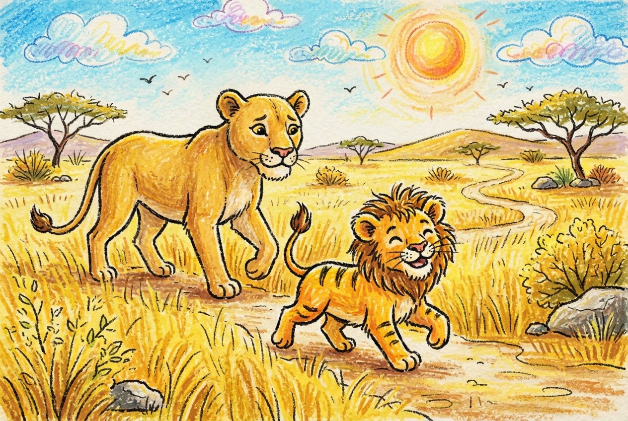 The Lion Who Thought Himself Wiser Than His Mother