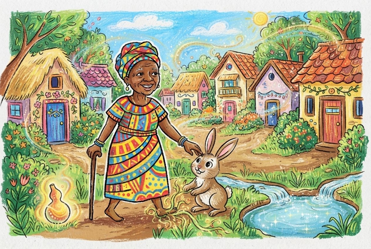 The Magic Calabash: The Forest Becomes a Town