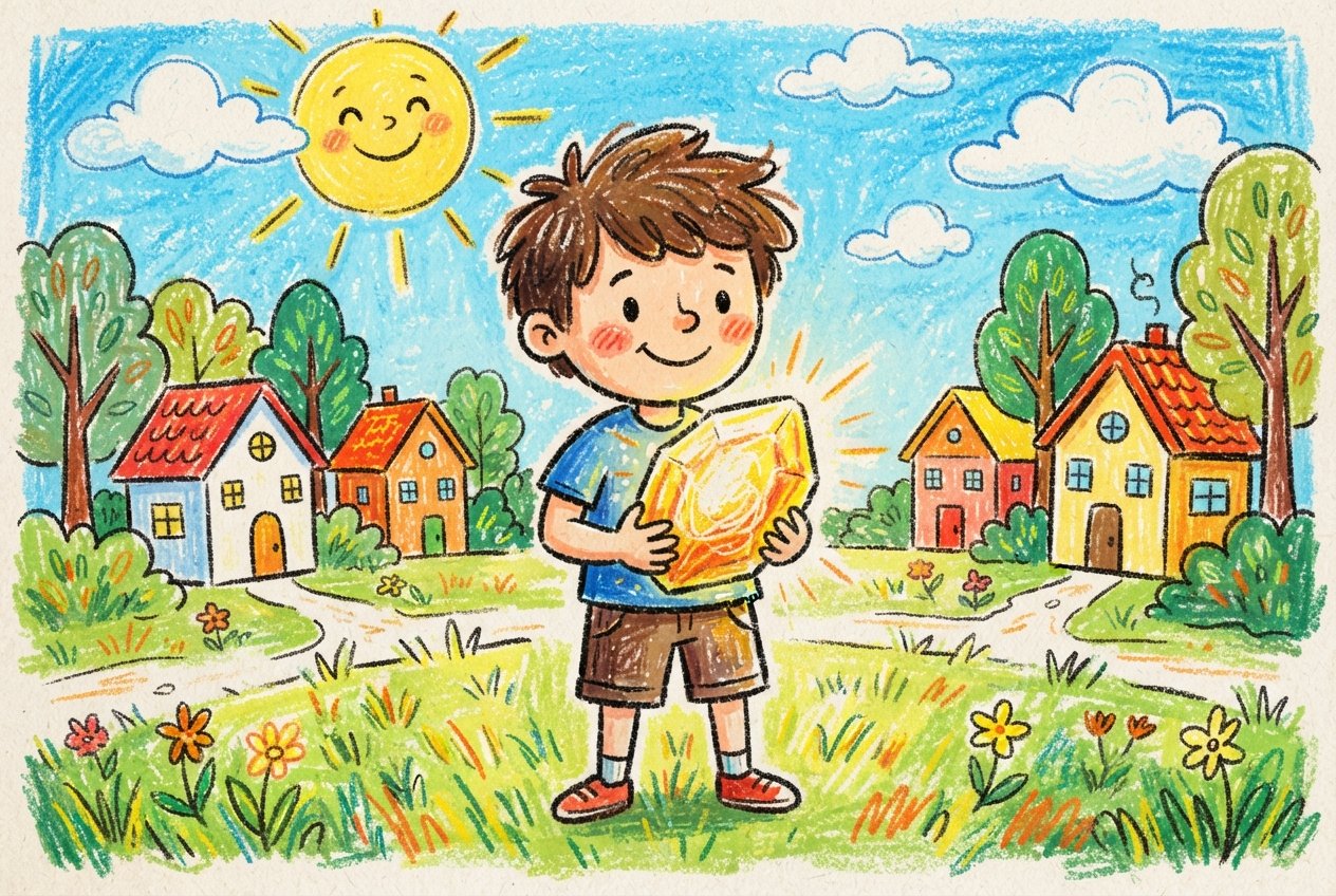 The Orphan Boy and the Magic Stone