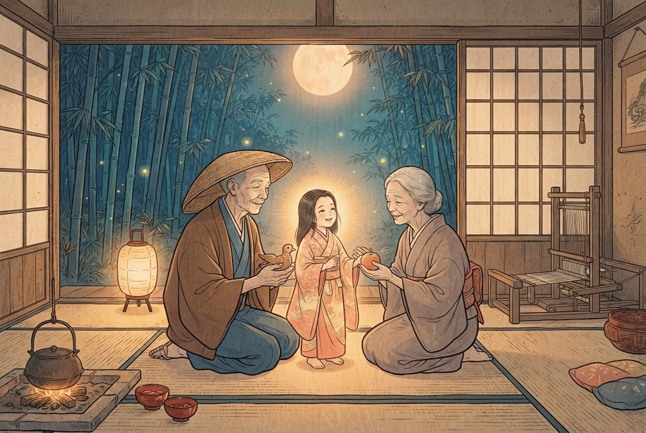 The Tale of the Bamboo Cutter: The Shining Child