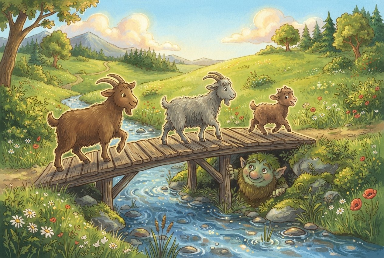 The Three Billy Goats Gruff
