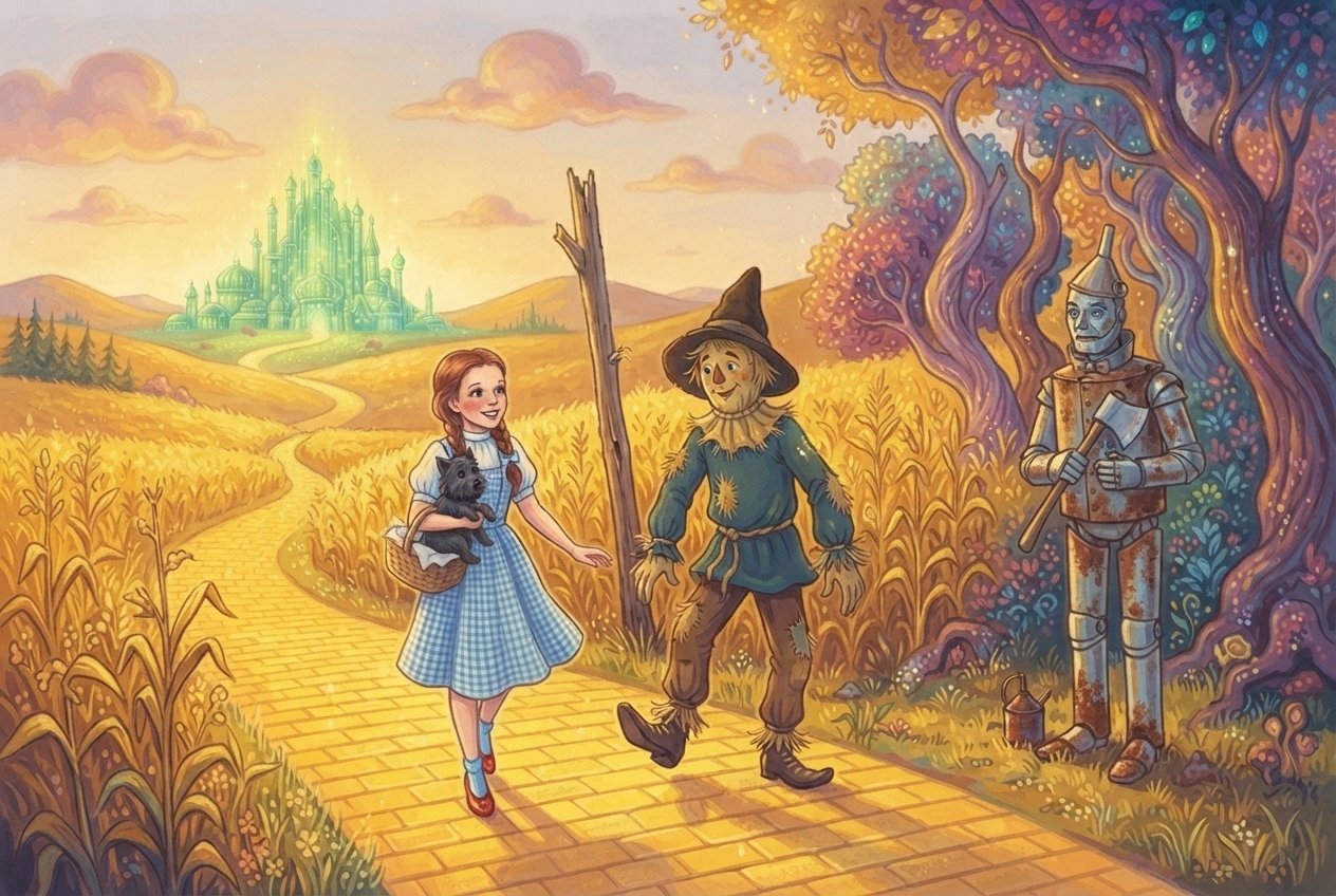 The Wonderful Wizard of Oz: The Scarecrow and the Tin Woodman