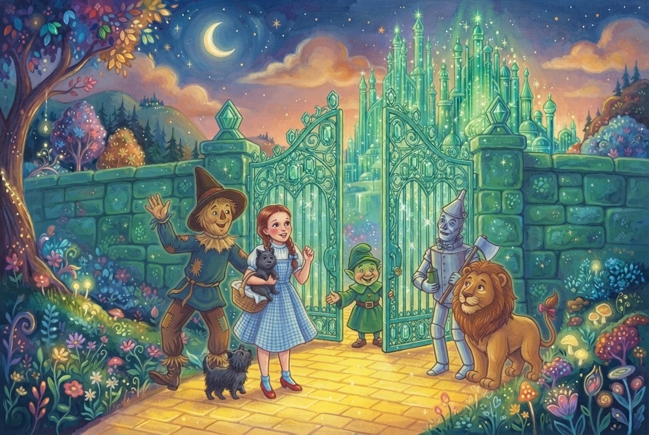 The Wonderful Wizard of Oz: The Emerald City