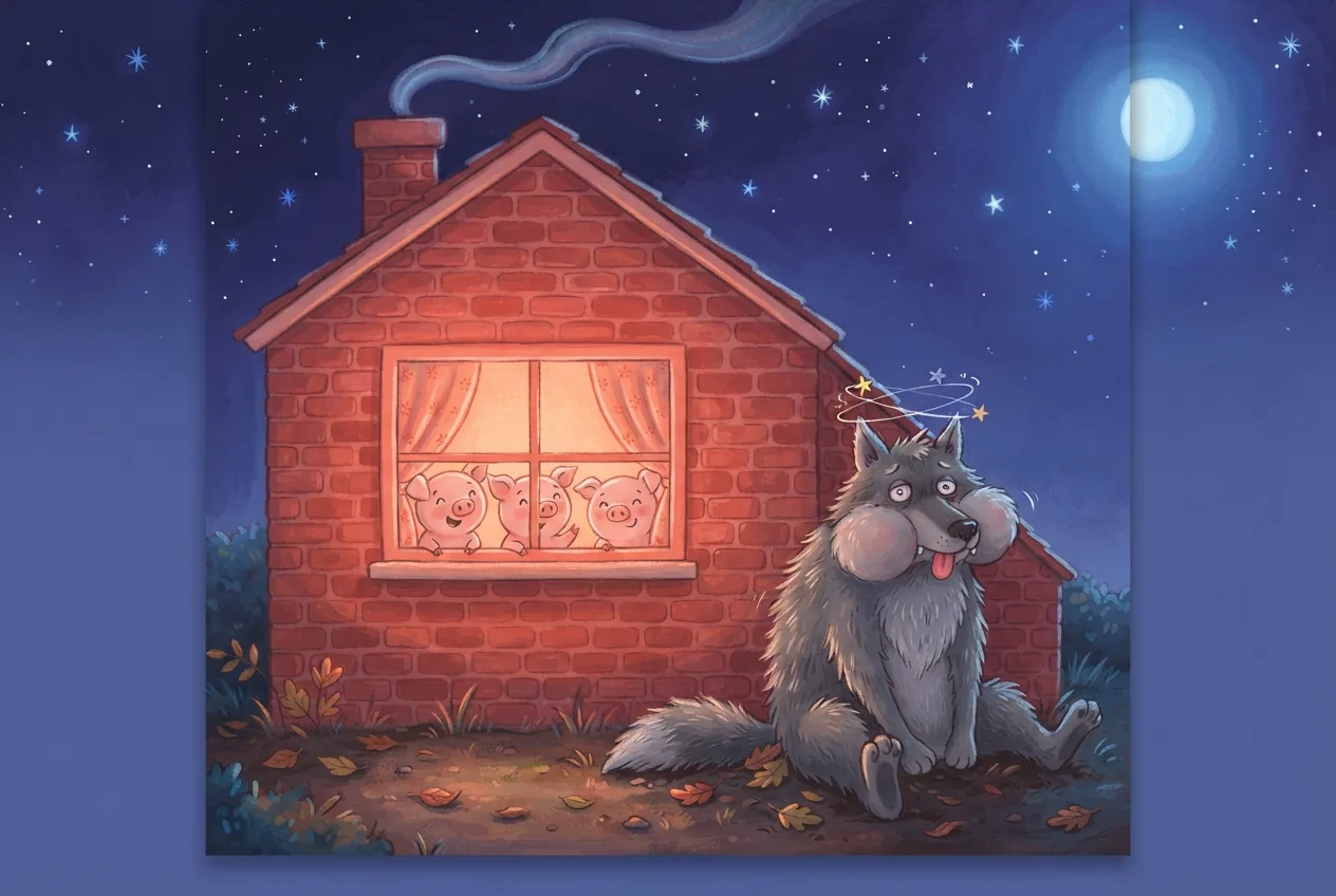 The Three Little Pigs: The House That Wouldn't Fall